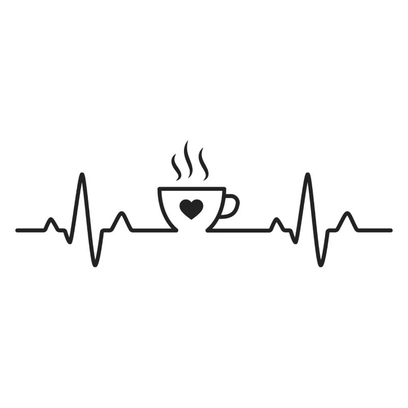 Kaffee Herzschlag