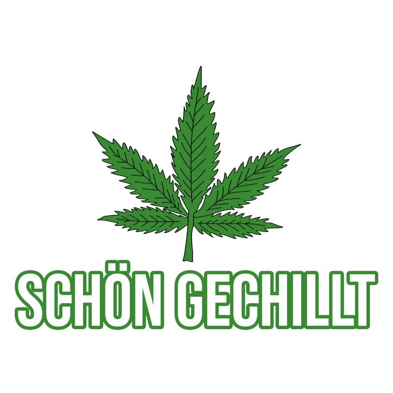 Hanfblatt - Schön gechillt
