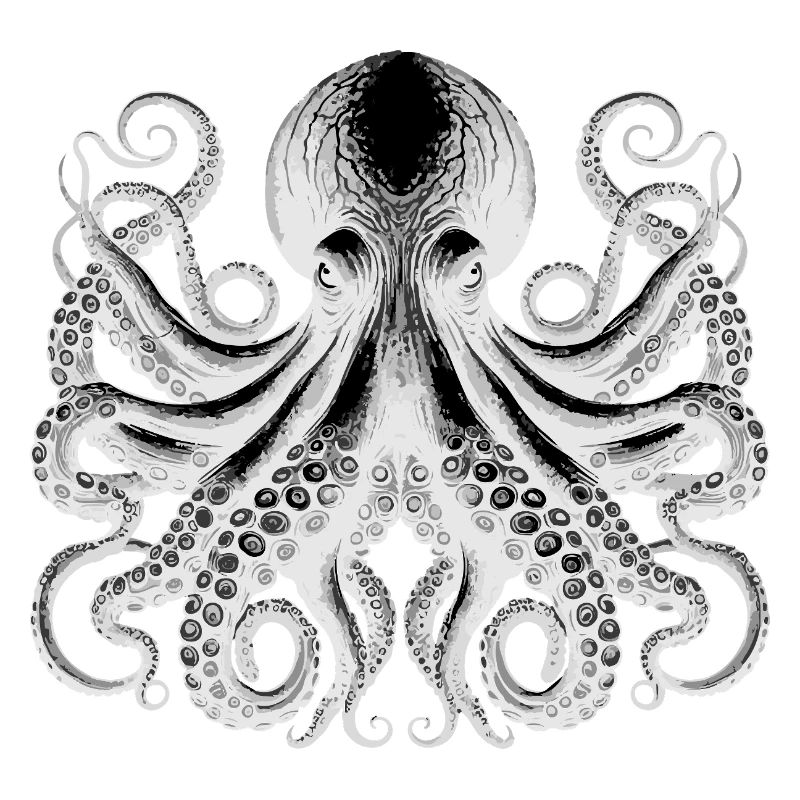 Monstrous giant octopus octopus mysterious