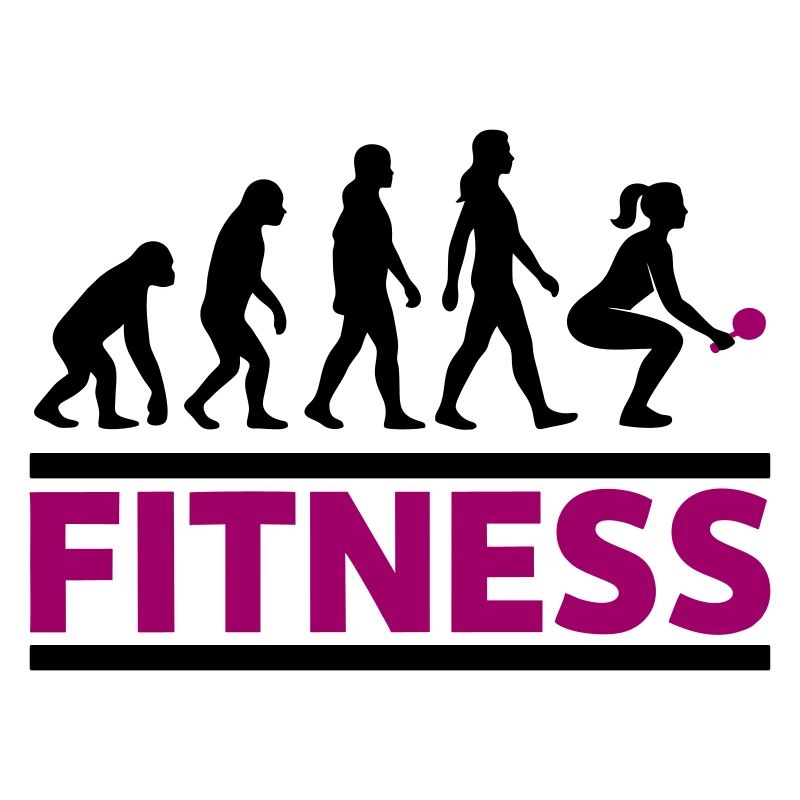 Evolution Fitness Frau Cooles Geschenk