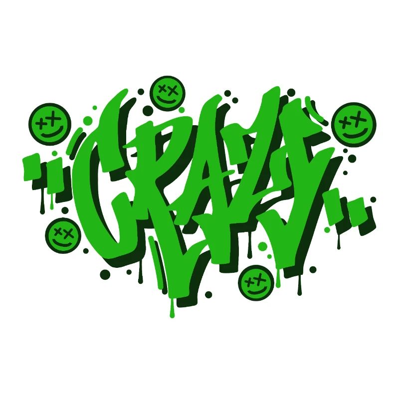 Crazy Graffiti Letters Design