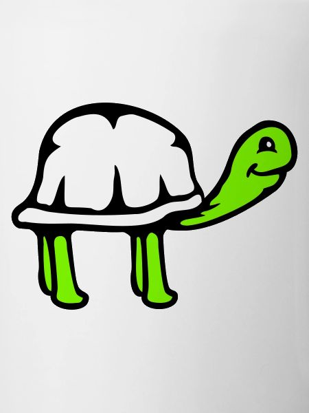Turtle long neck smiling happy funny