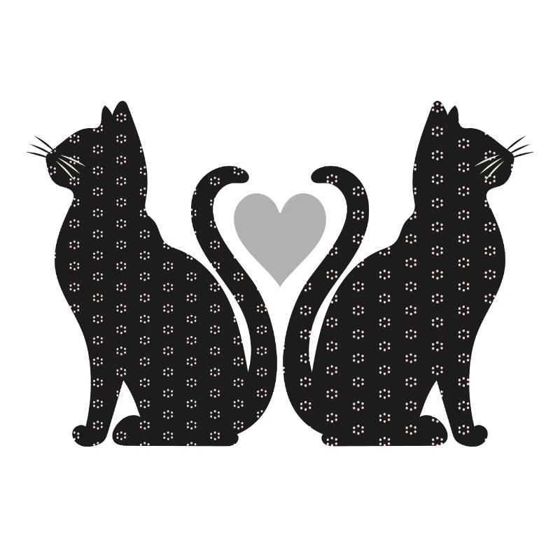 Paire de chats