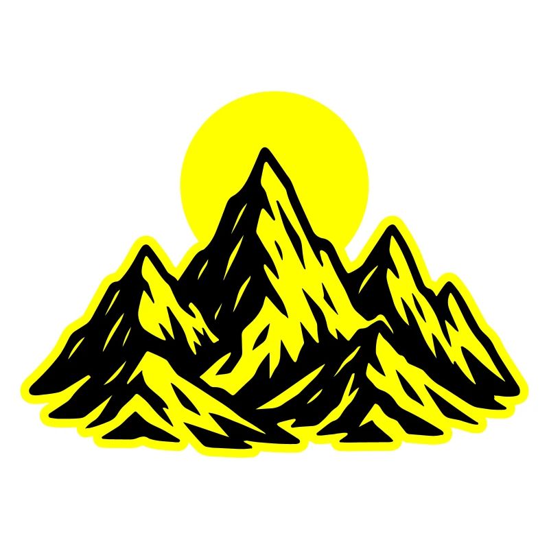 Berge Sonne