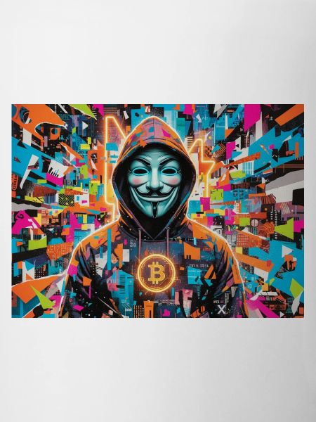 Bitcoin Bazooka - PopArt - Satoshi 3