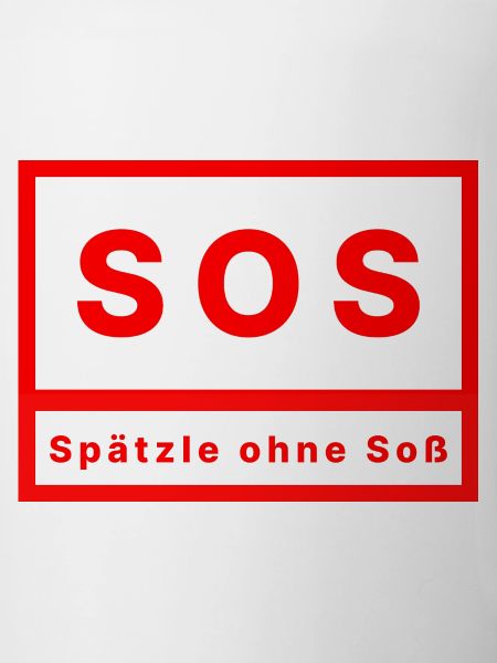 SOS Spätzle without sauce