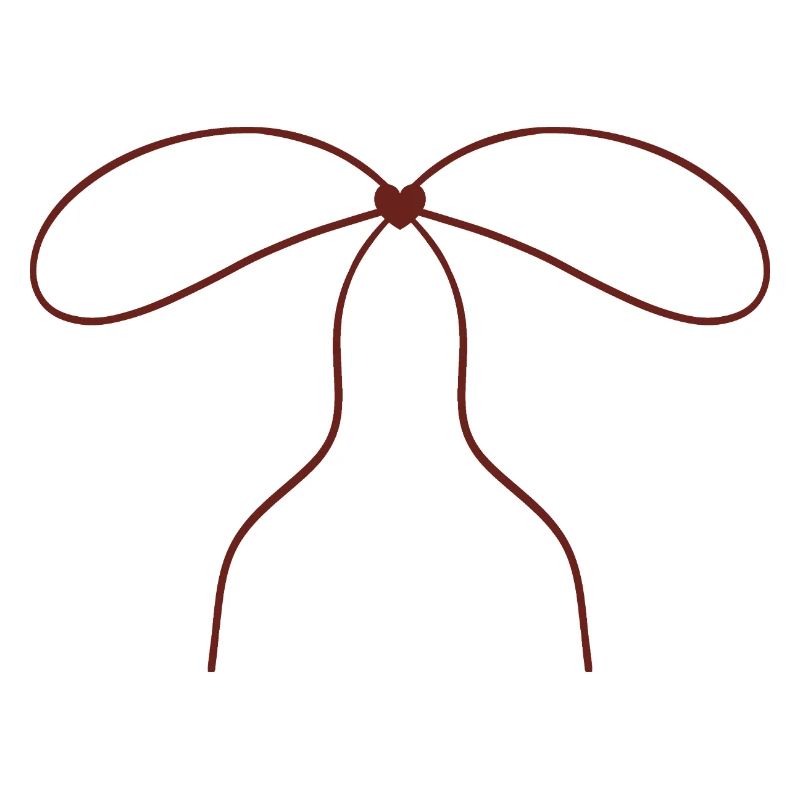 Continuous Bow Line Art