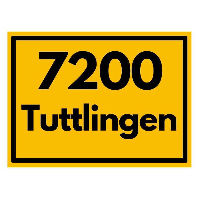 ANCIEN CODE POSTAL RETRO 7200 TUTTLINGEN
