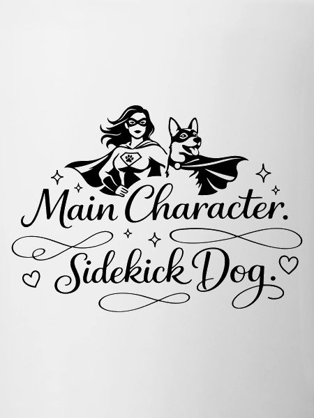 Main Character. Sidekick dog.