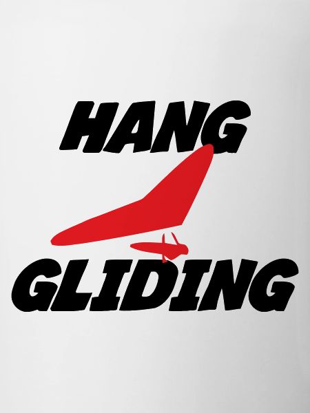 Hang Gliding Centered Wing Badge