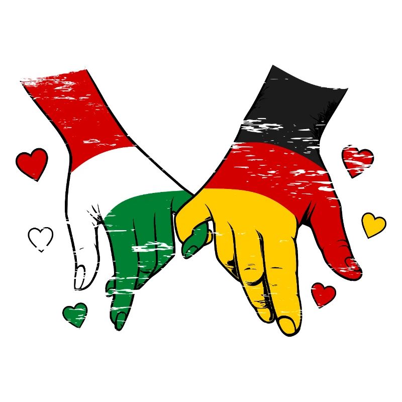 Drapeaux hongrois-allemands utilisés