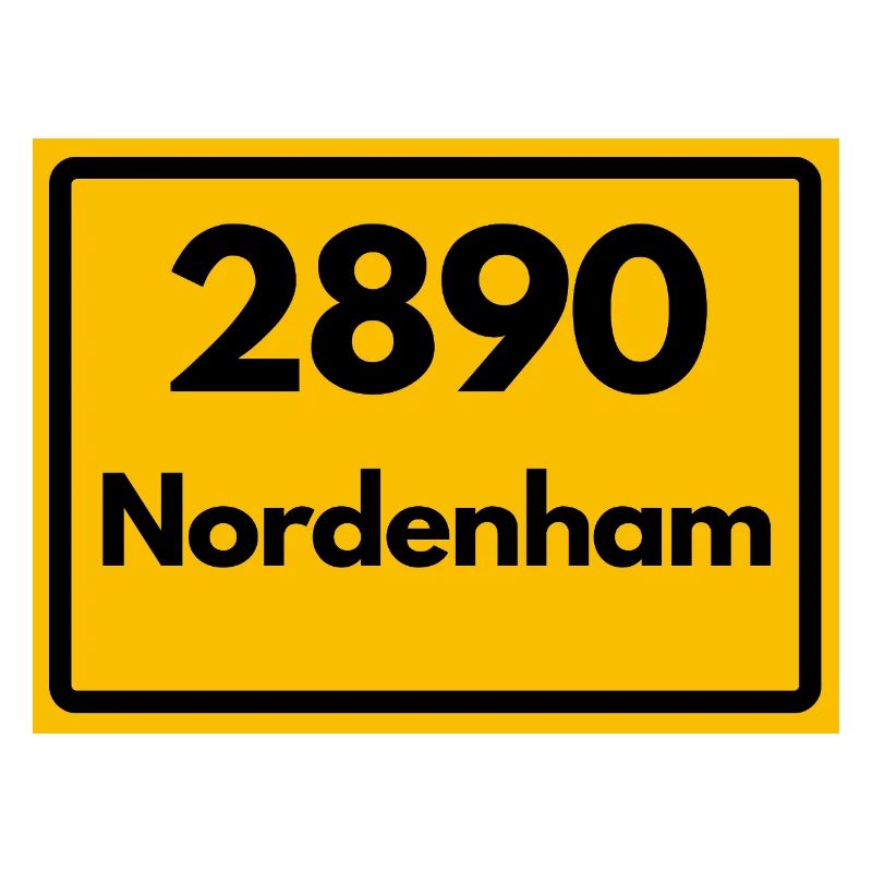 ANCIEN CODE POSTAL RÉTRO 2890 NORDENHAM – WESER