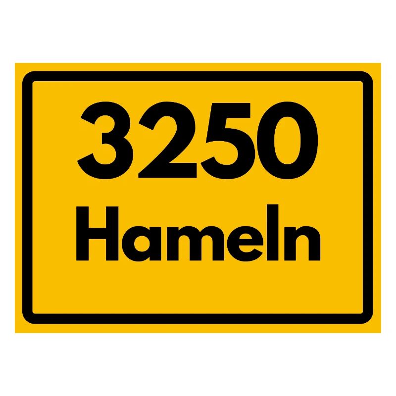 ALTE POSTLEITZAHL PLZ 3250 HAMELN RATTENFÄNGER