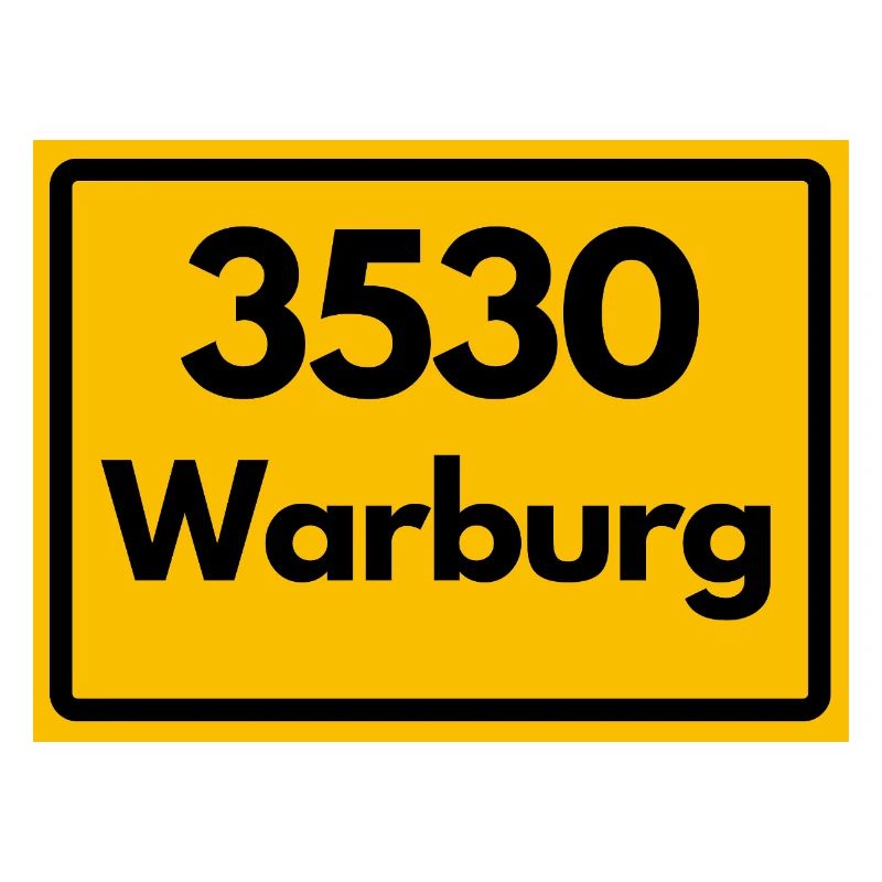 OLD POSTCODE POSTCODE RETRO 3530 WARBURG HANSEMAUE