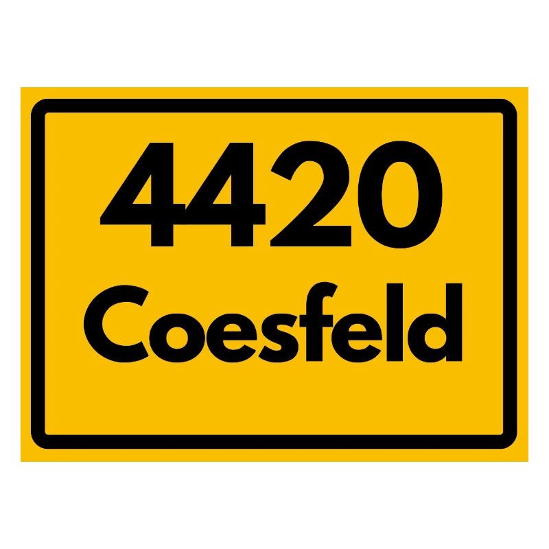 ALTE POSTLEITZAHL PLZ RETRO 4420 COESFELD – NRW