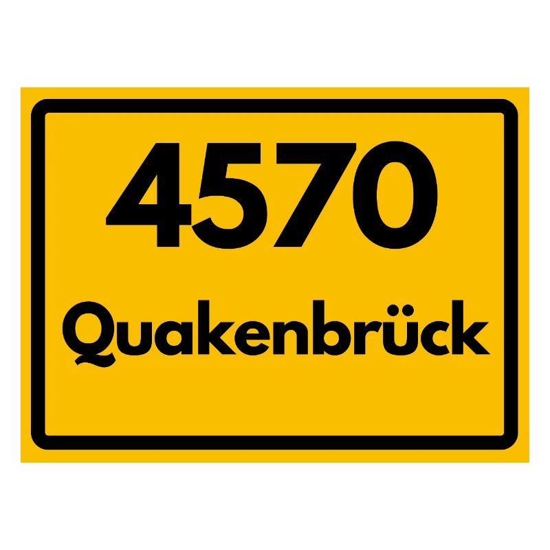 ALTE POSTLEITZAHL PLZ RETRO 4570 QUAKENBRÜCK 