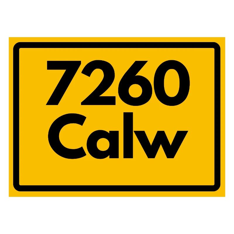 ANCIEN CODE POSTAL RETRO 7260 CALW HEIMATSTOLZ
