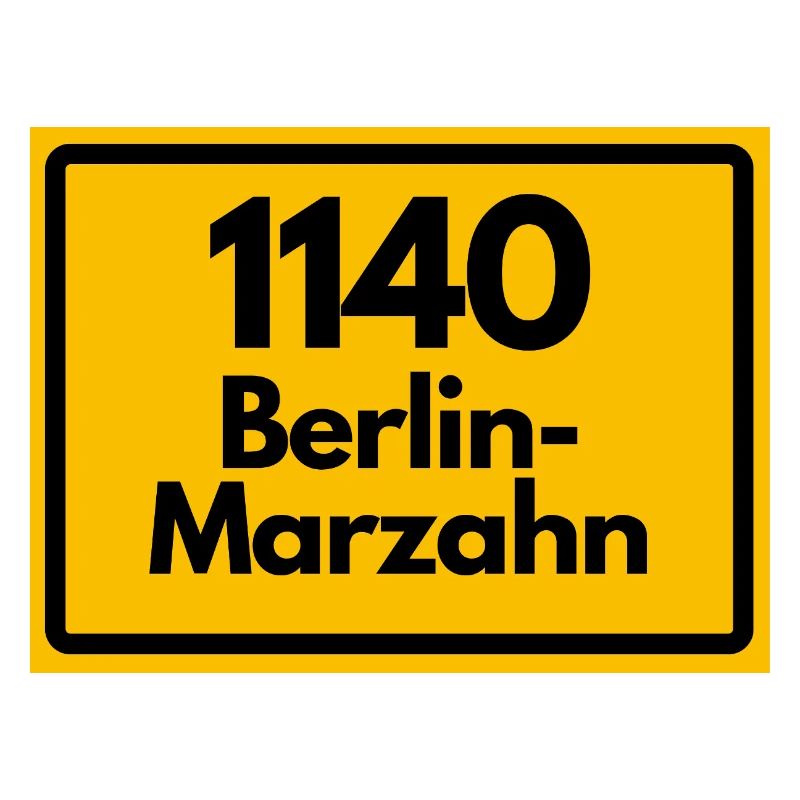 ALTE POSTLEITZAHL PLZ RETRO 1140 BERLIN MARZAHN