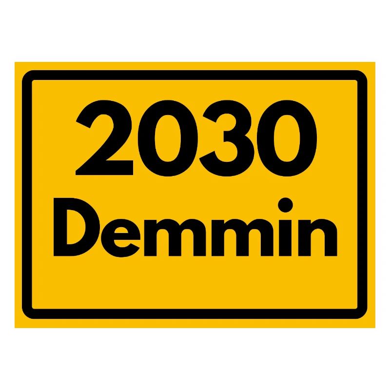 ANCIEN CODE POSTAL RÉTRO 2030 DEMMIN HEIMAT