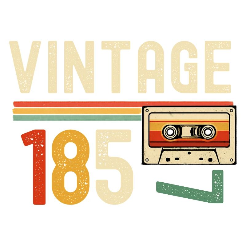 Vintage 85 Kassette Retro