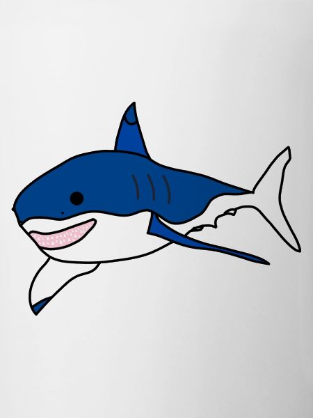 Great White Shark Cartoon