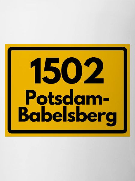 ALTE POSTLEITZAHL 1502 POTSDAM-BABELSBERG