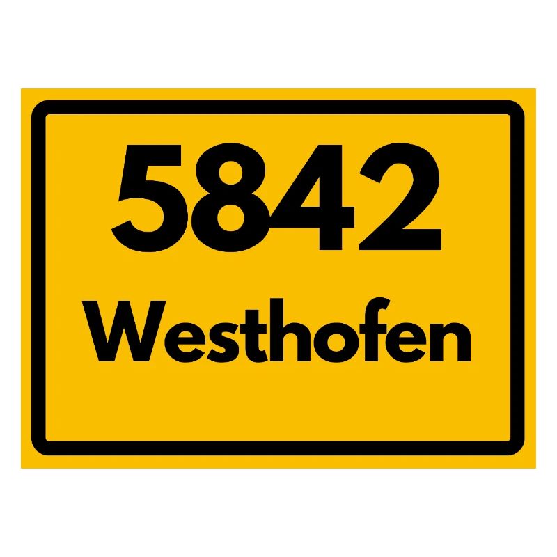 OLD POSTCODE 5842 ZIP 58239 WESTHOFEN NRW