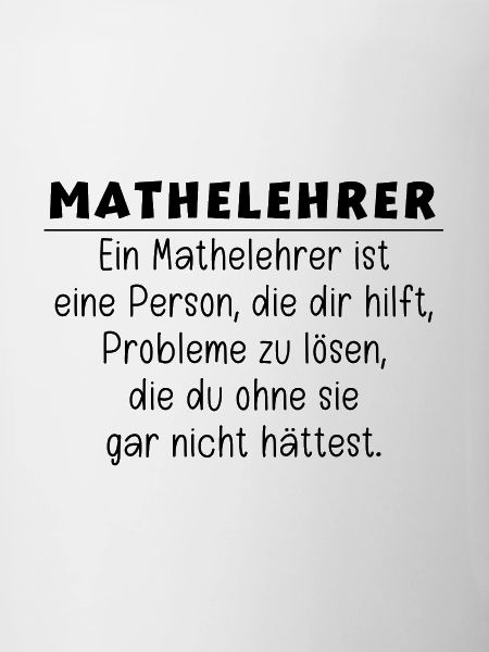 Geschenkideen für Mathelehrer