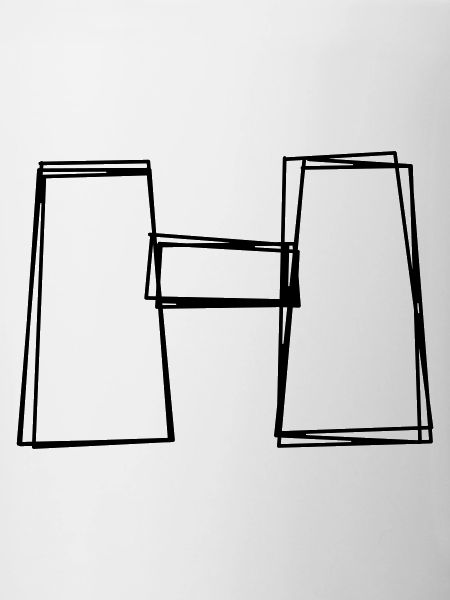 Fernglas handgezeichnet