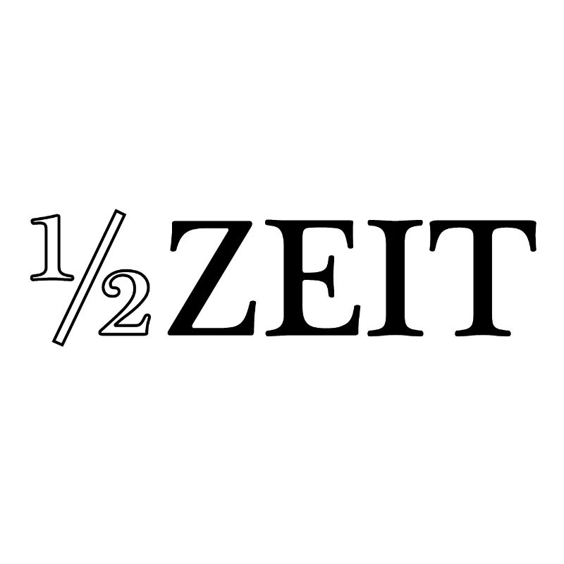 Halbzeit 1/2 Zeit