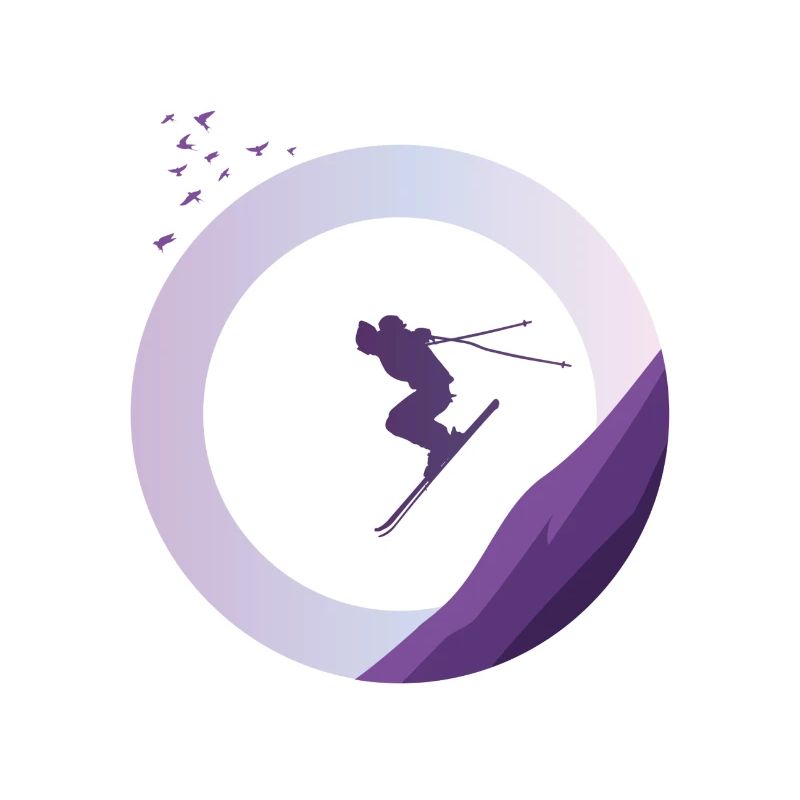 Mountain skiing