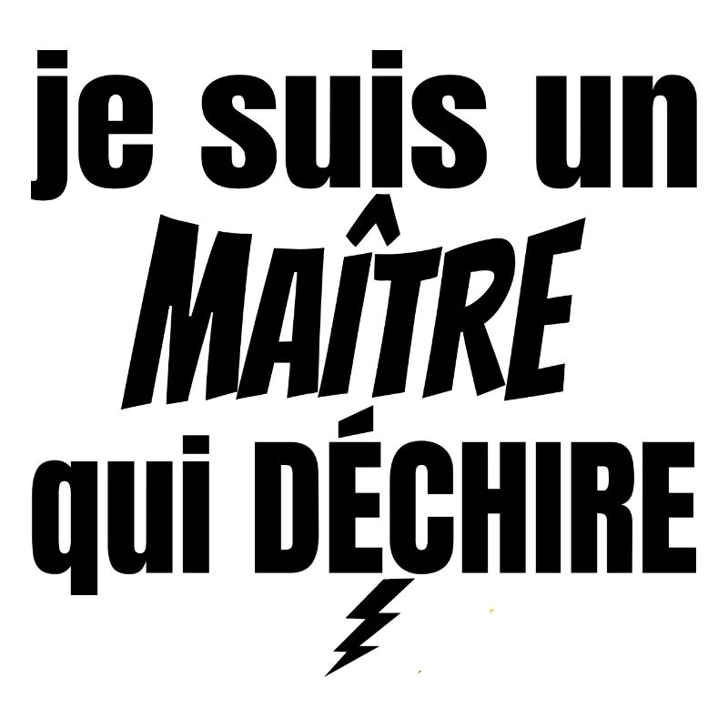 maître qui déchire