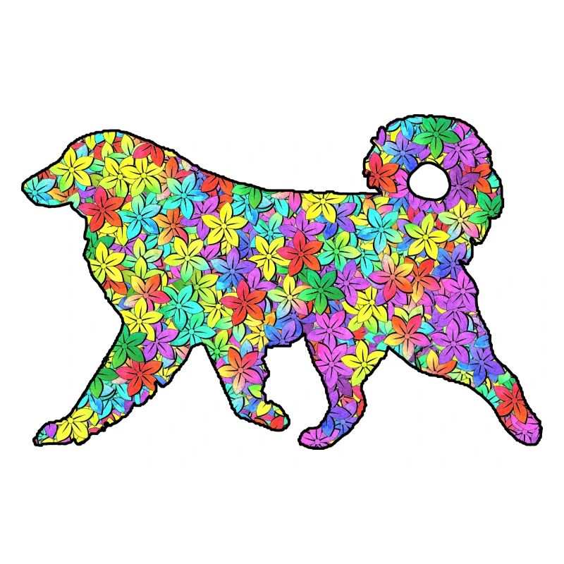 Pyrenean mountain dog, fully customizable as desired