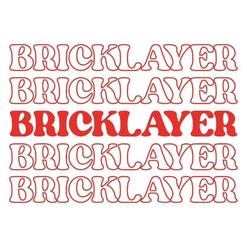 Bricklayer Stonemason Bricklayer Brick Worker