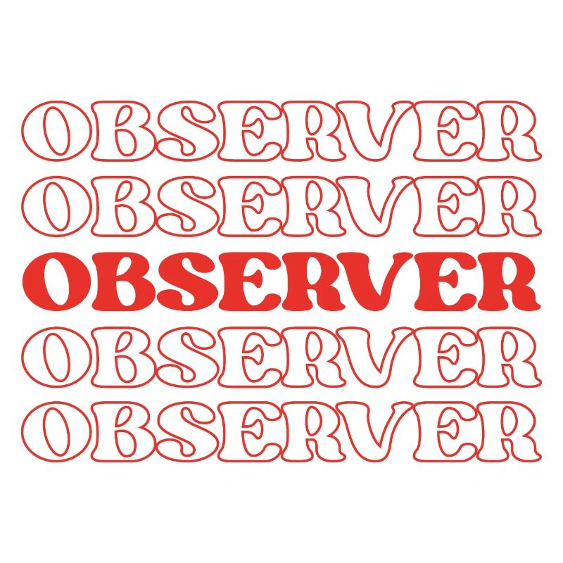 Observer Watcher Viewer Onlooker Spectator
