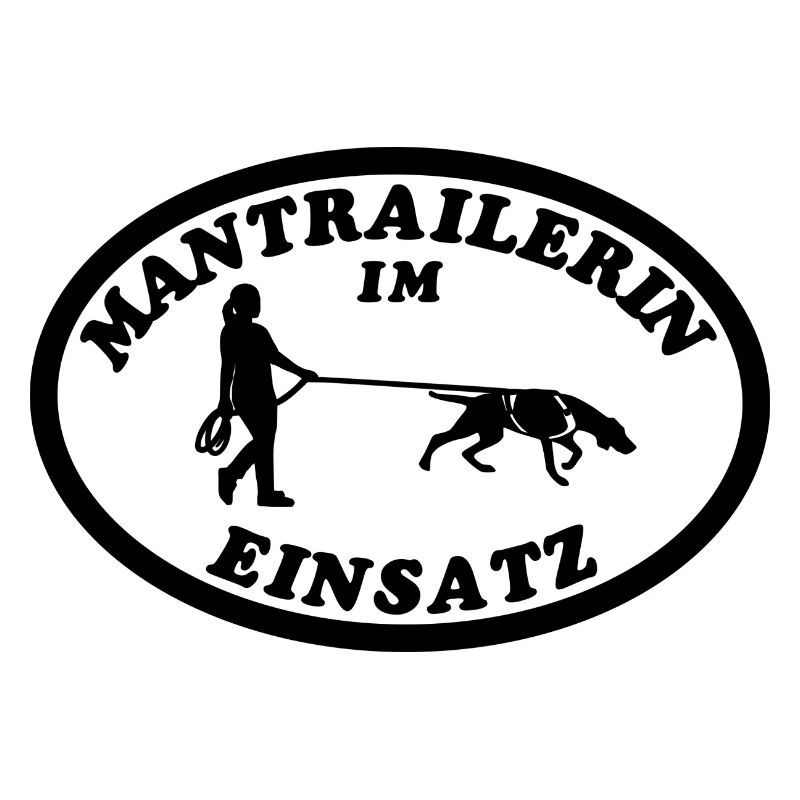 Mantrailerin im Einsatz MT