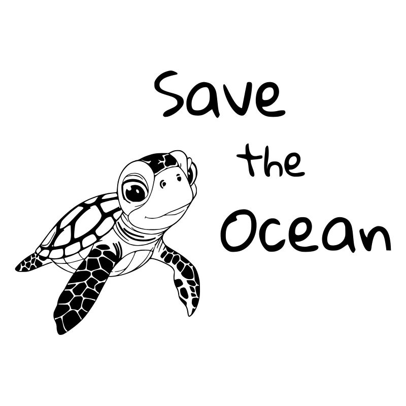 Schilkröte - Save the Ocean