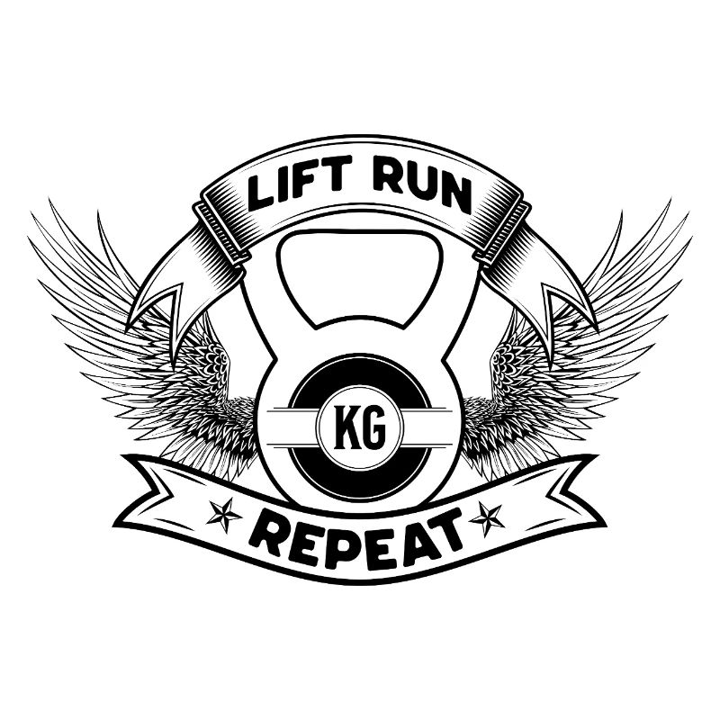 Répétition de la course d’ascenseur – Kettlebell Wings Tee