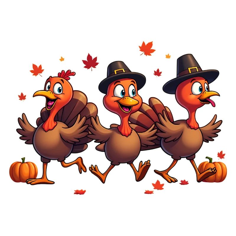 Bébé dinde de Thanksgiving