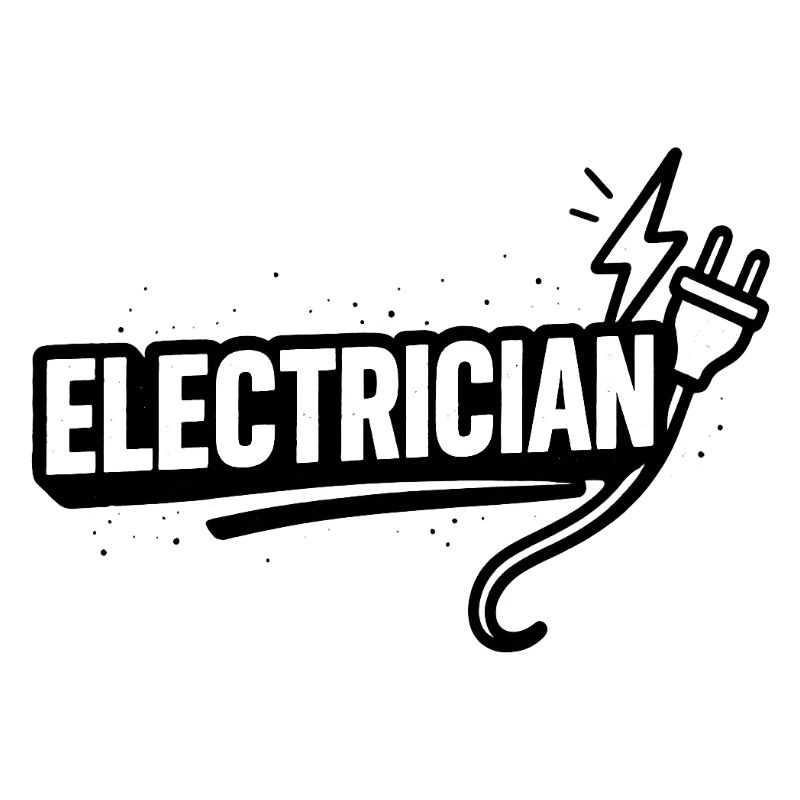 Flash de câble Motif d’Électricien