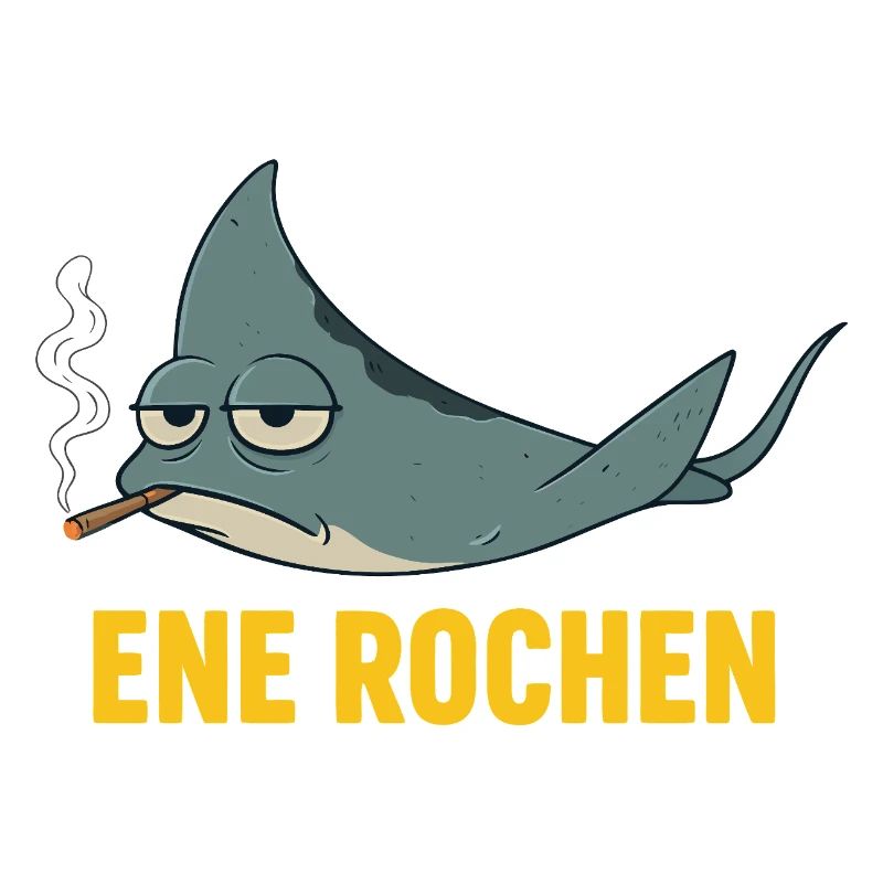 ENE RED Meme Smoker Saying Cigarettes