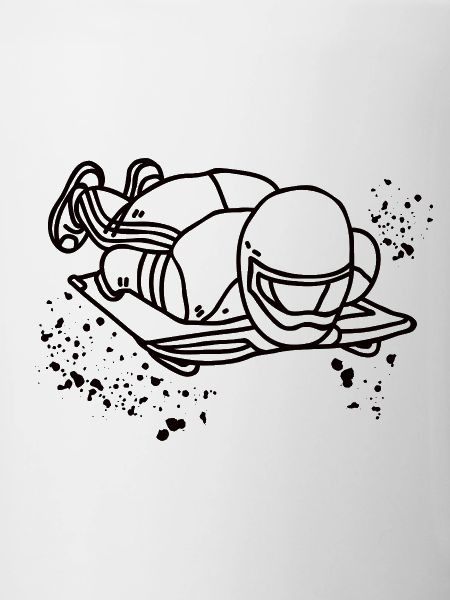Skeleton Bobsleigh Winter Sports Sled