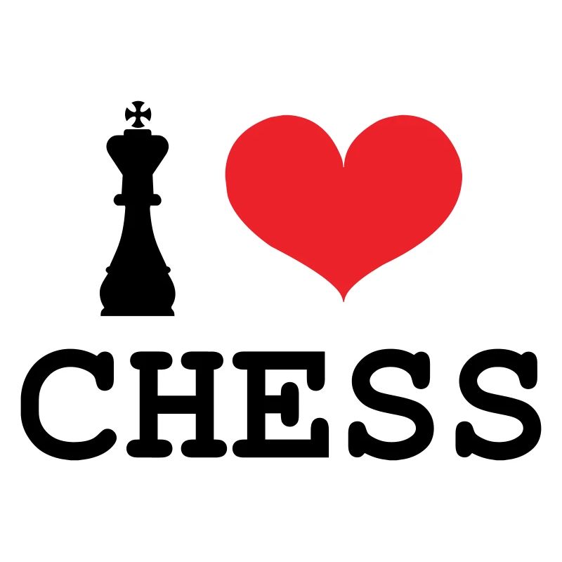 Passion Jeu d'Échecs King Love