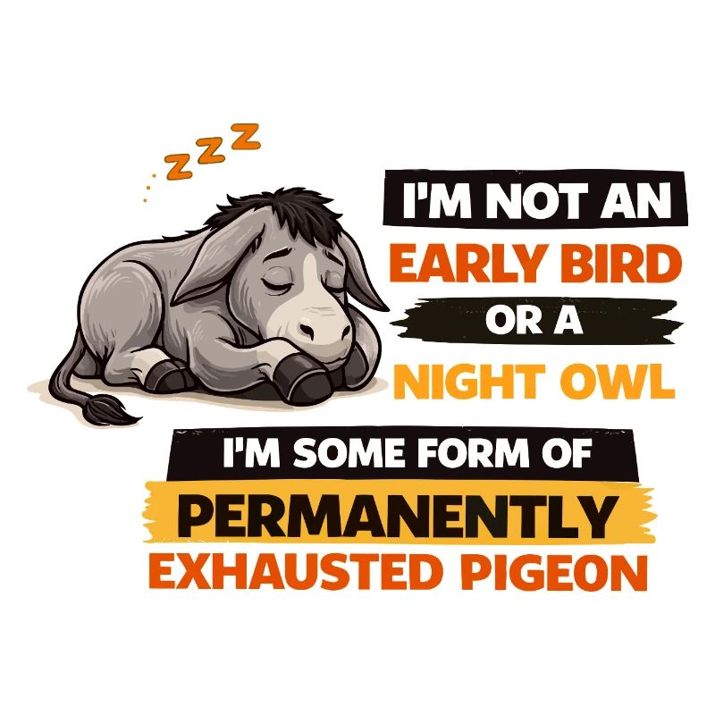 Permanently Exhausted Pigeon