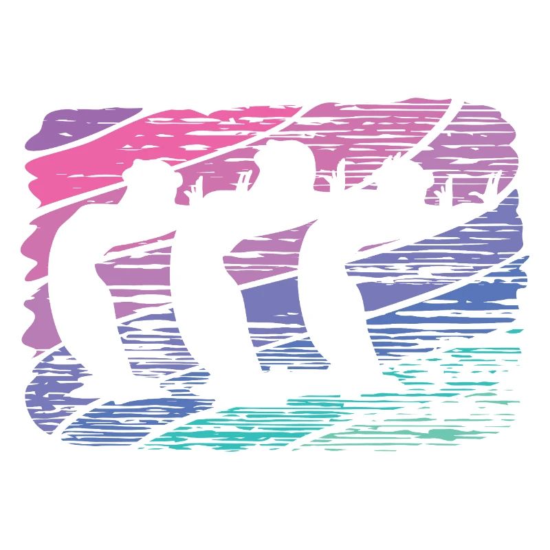 Artistic Swim Team Synchronized Swimming