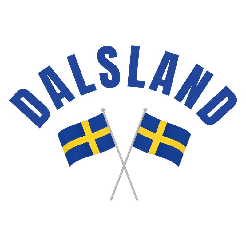 Dalsland Swedish Flags