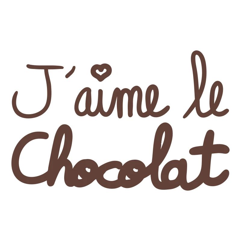 j'aime le chocolat