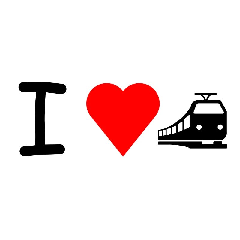I love train train railroad