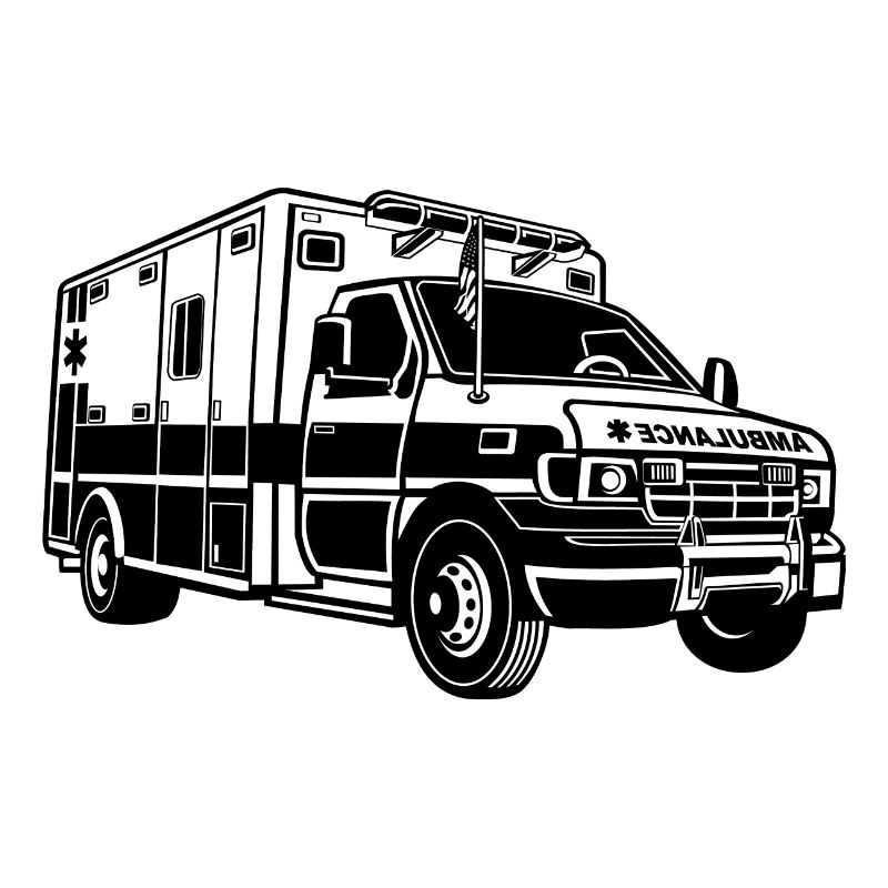 Ambulance / Ambulance 01_schwarz