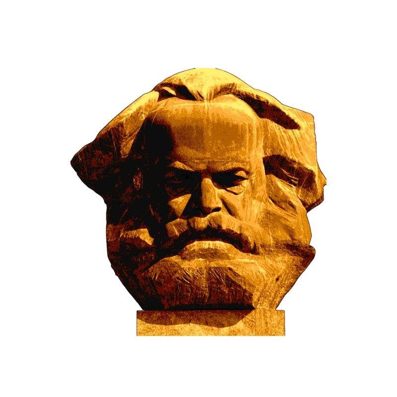 Monument Karl Marx, Chemnitz Nischel. or